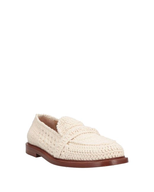Chloé Natural Loafers