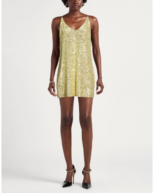 Kocca Yellow Mini Dresses