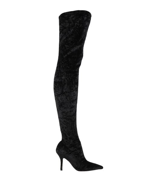 Paris Texas Black Boot