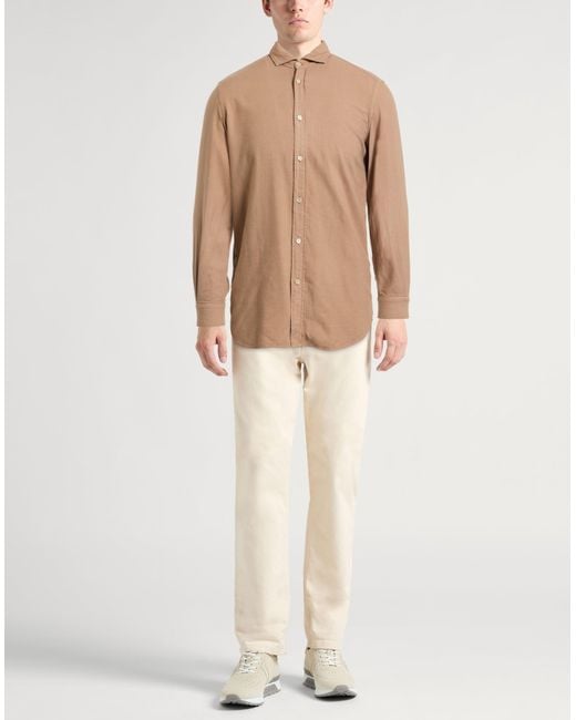 Boglioli Natural Shirt for men
