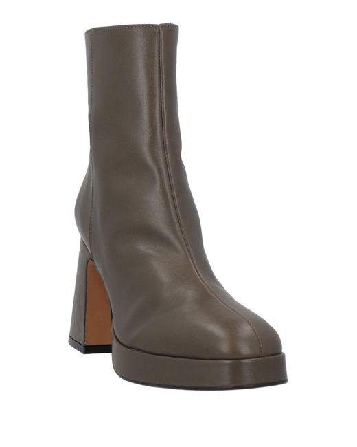 Angel Alarcon Brown Ankle Boots