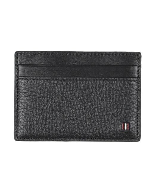 Bally Black Cardholder Leather for men