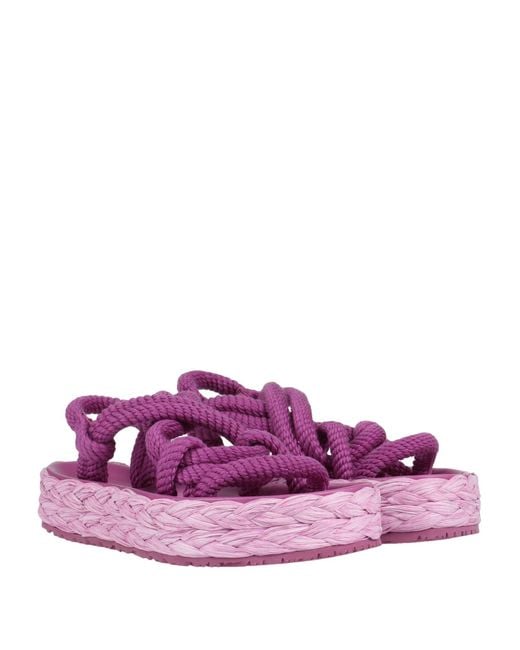 Isabel Marant Purple Espadrilles