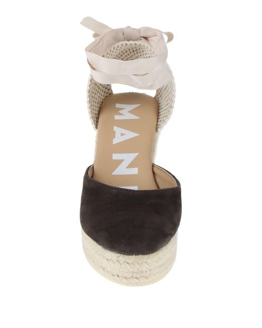 Manebí Natural Espadrilles Leather