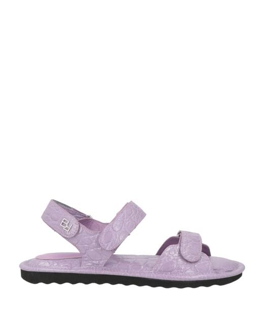By Far Purple Sandals