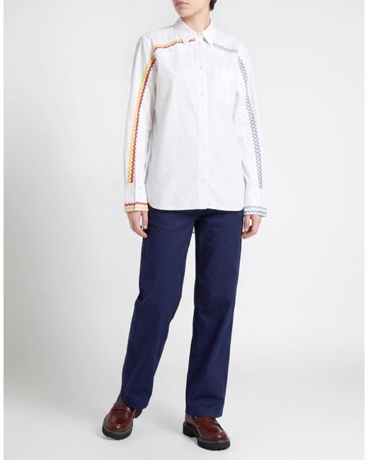 MSGM White Shirt Cotton