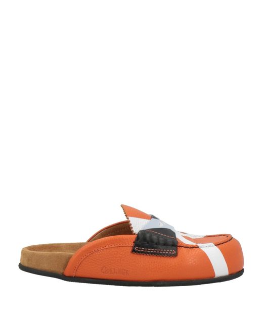 Orange mules store