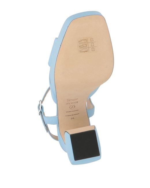 Sergio Rossi Blue Sandals