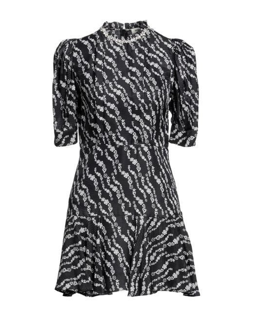 Sandro Black Mini Dress