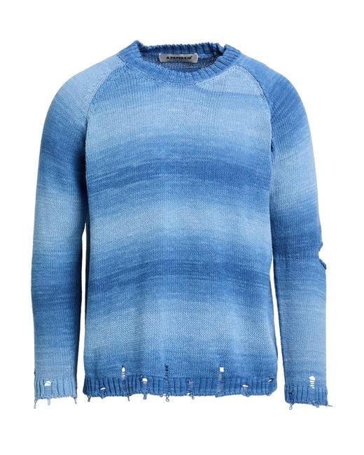 A PAPER KID Pullover in Blue für Herren