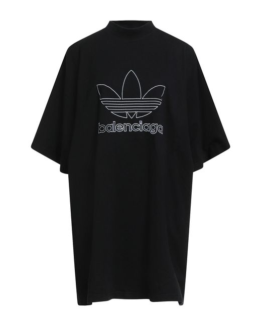 BALENCIAGA X ADIDAS Black T-Shirt