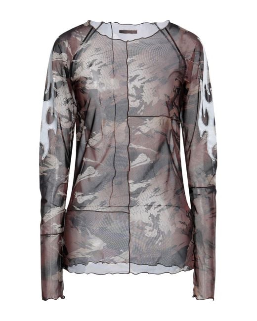 Heron Preston Gray Top