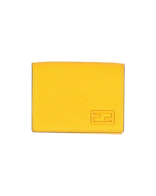 Fendi Brieftasche in Yellow für Herren