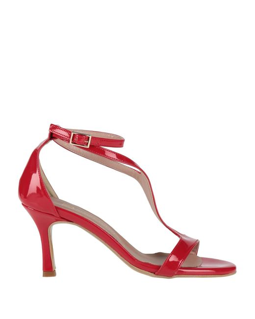 Divine Follie Pink Sandals Textile Fibers