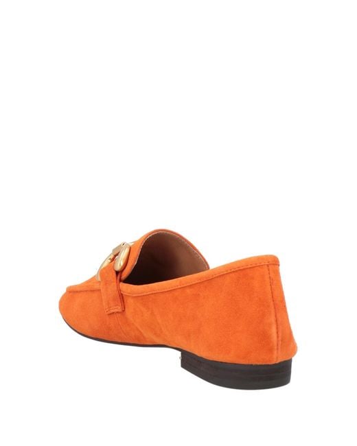Bibi Lou Orange Loafers