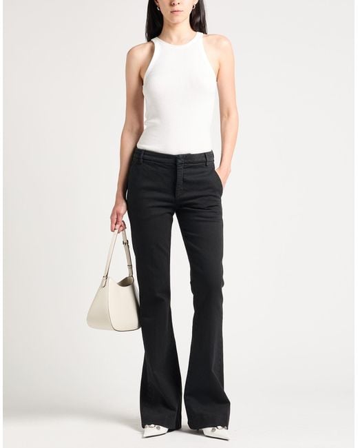 Dondup Black Jeans Cotton, Elastane