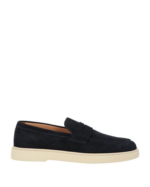 Fabiano Ricci Blue Loafers Leather for men