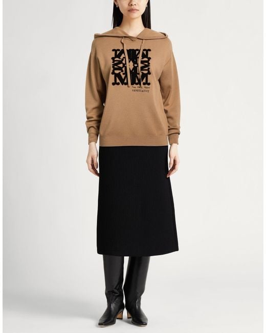 Max Mara Natural Sweater Virgin Wool