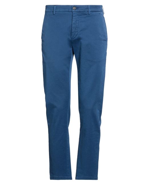 Department 5 Blue Pants Cotton, Elastane for men