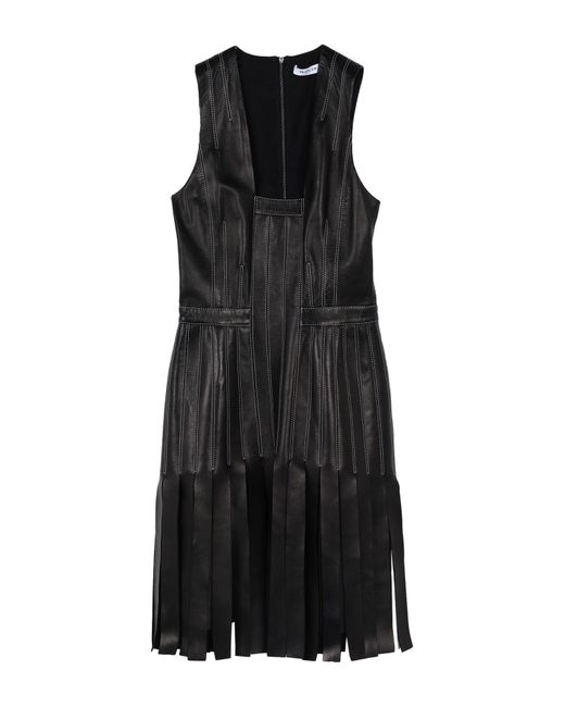 Mugler Black Midi Dress