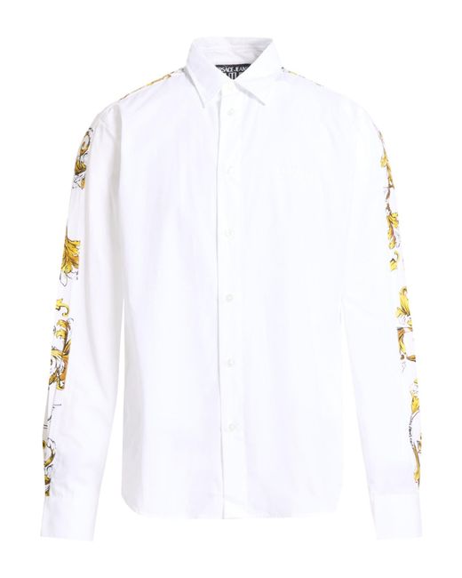 Versace Jeans Couture White Shirt Cotton for men