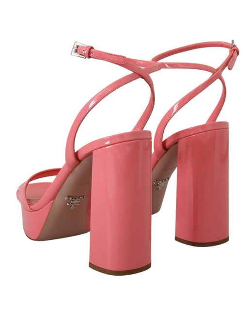 Sandalias Prada de color Pink
