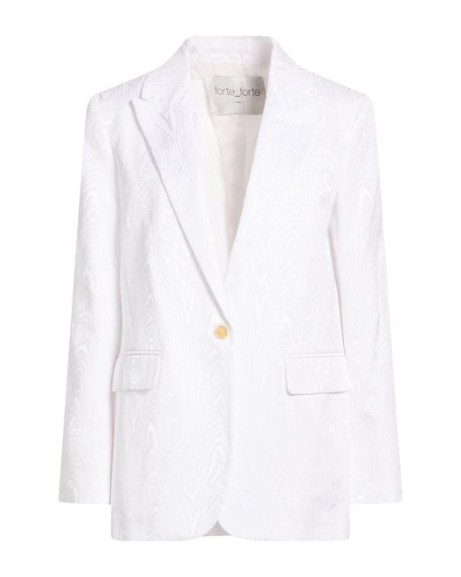Forte_forte White Blazers