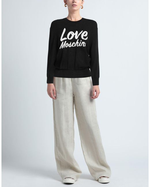 Love Moschino Black Jumper
