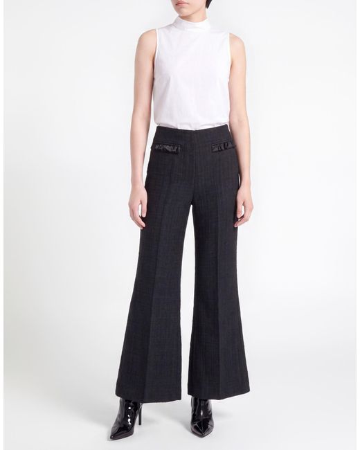 Sandro Blue Pants Polyester