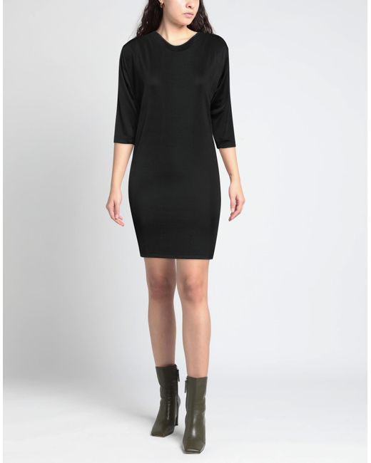 John Galliano Black Mini Dress
