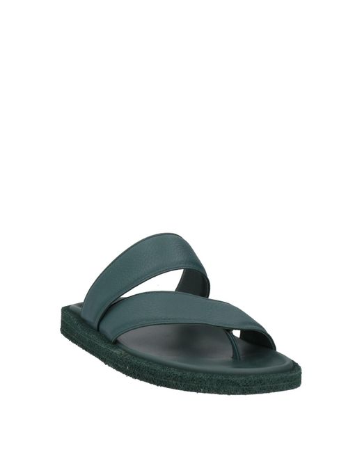 Officine Creative Green Thong Sandal for men