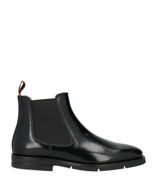 Bottines Santoni pour homme en coloris Black