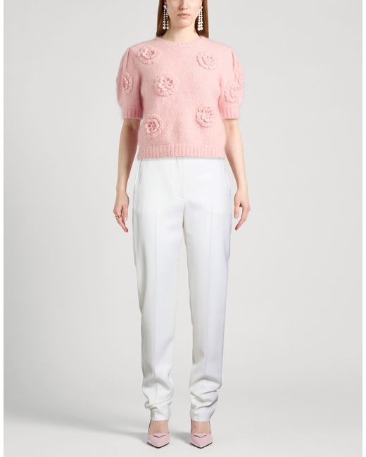 McQueen White Trouser