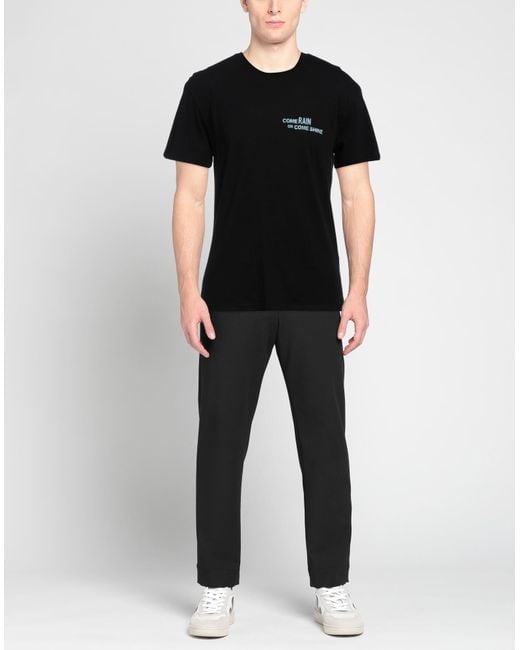 J.W. Anderson Black T-Shirt Organic Cotton for men