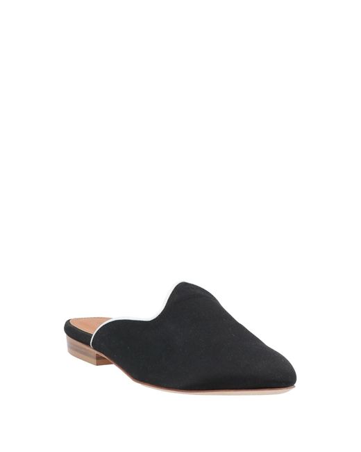 SLOANE ATTITUDE Black Mules & Clogs Textile Fibers