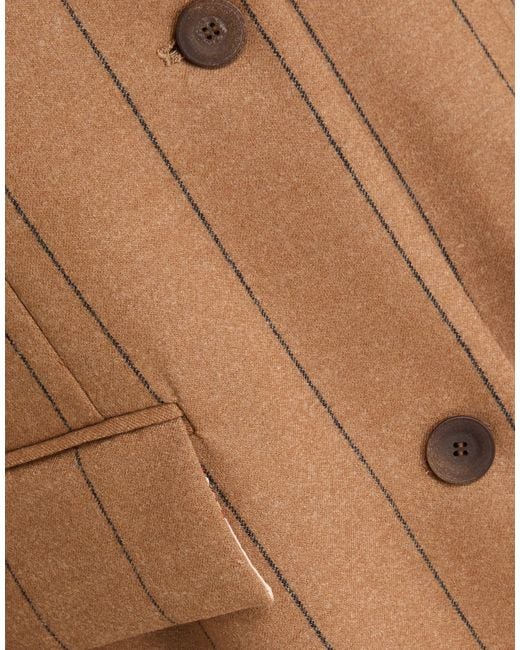Co.Go Brown Coat Virgin Wool, Elastane