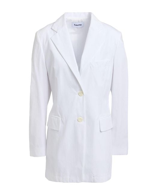 Hache White Blazer