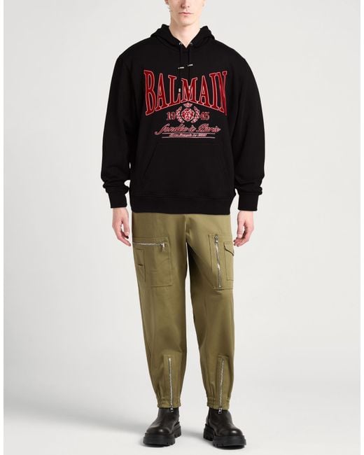 Balmain Black Sweatshirt for men