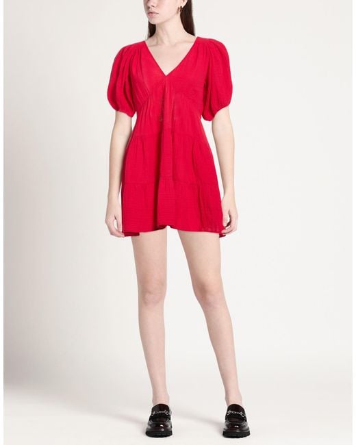 Xirena Red Mini Dresses