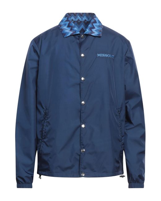 Missoni Blue Jacket for men