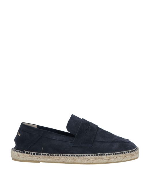 Espadrilles Blue Soft Leather for men