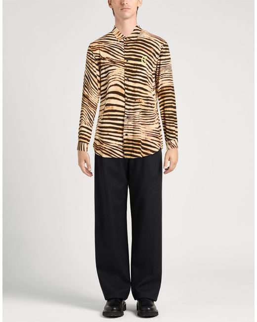 Just Cavalli Natural Shirts for men