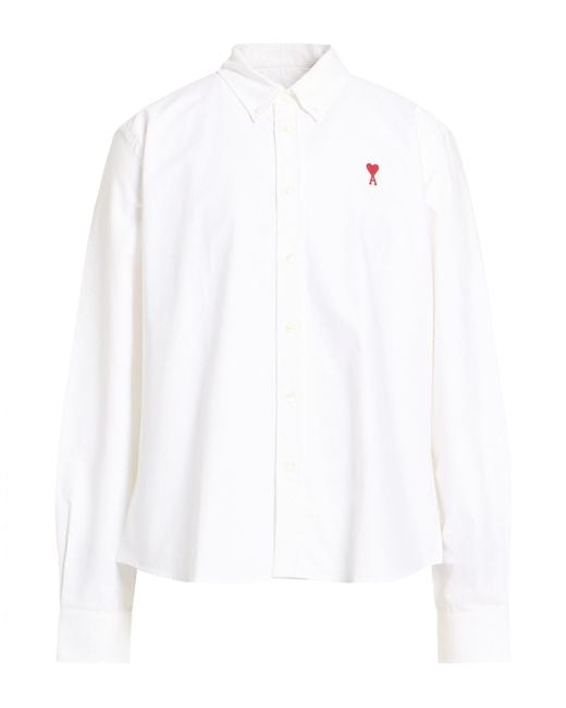 Camisa AMI de hombre de color White