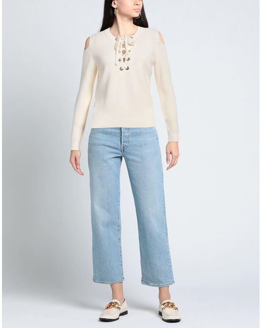 Elisabetta Franchi White Jumper
