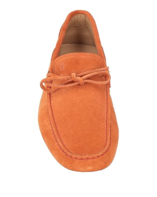 Tod's Orange Loafer for men