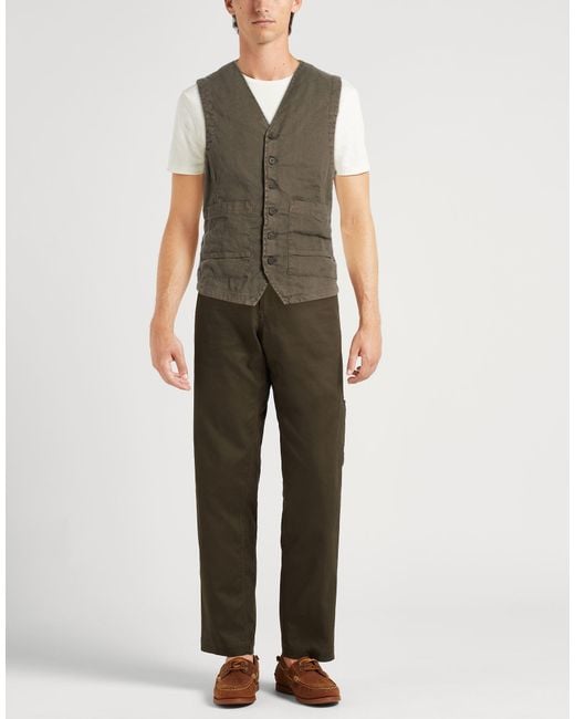 Messagerie Green Tailored Vests for men