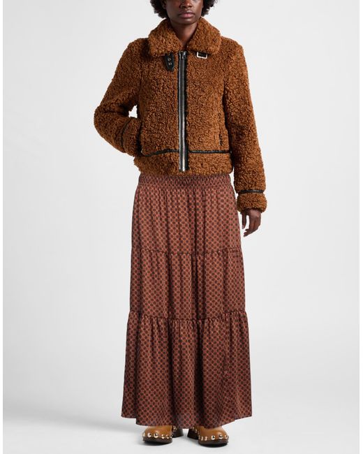 Maje Brown Maxi-Rock