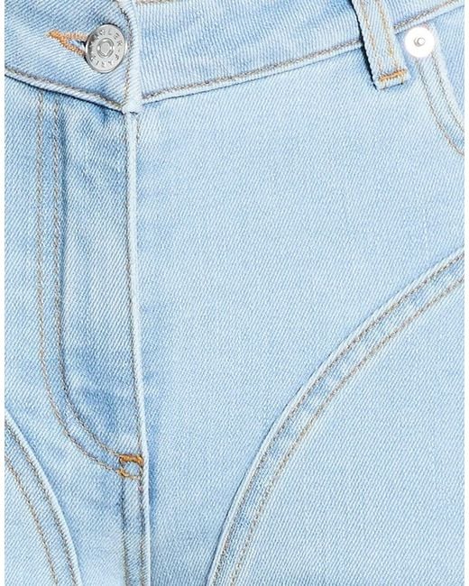 Mugler Blue Jeans Cotton, Elastane