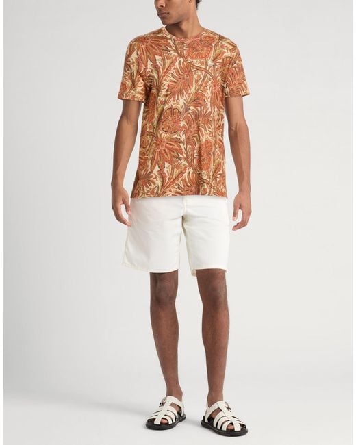 Etro Brown T-Shirt for men
