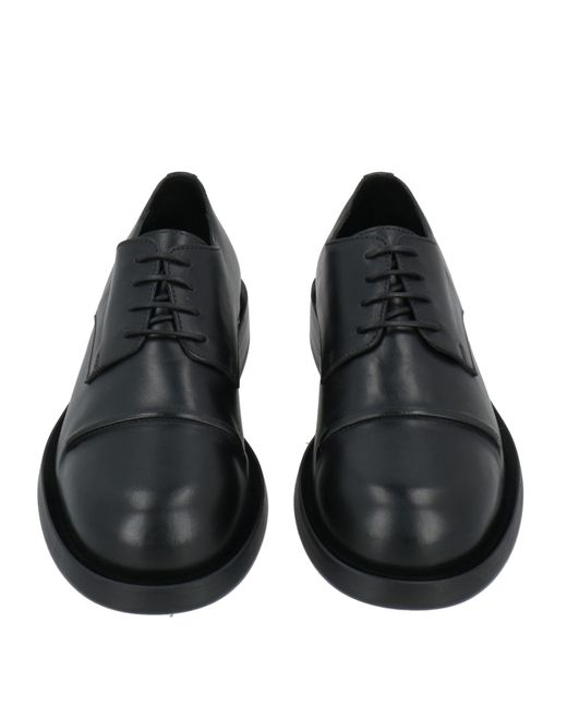 Ann Demeulemeester Black Lace-Up Shoes Leather